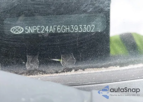 2016 Hyundai Sonata z USA, uszkodzony, nr VIN 5NPE24AF6GH393302